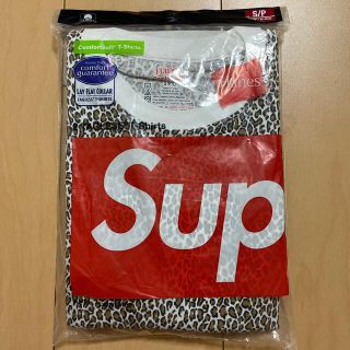 シュプリーム(Supreme)のSupreme Hanes レオパード　2枚組(Tシャツ/カットソー(半袖/袖なし))