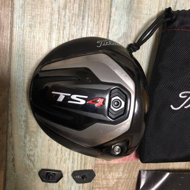 Titleist - タイトリスト TS4ドライバーヘッド ウエイト等付き