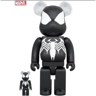 メディコムトイ(MEDICOM TOY)のBE@RBRICK SPIDER-MAN BLACK COSTUME 400%(アメコミ)