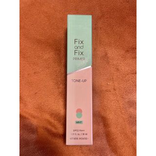 エチュードハウス(ETUDE HOUSE)のエチュードハウス　フィックス＆フィックス トーンアッププライマー　ミント(化粧下地)