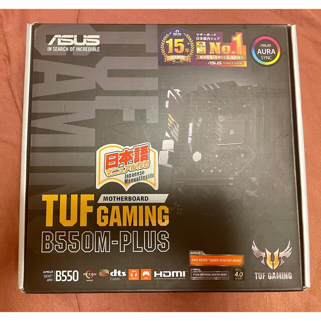 ASUSマザーボードTUF Gaming B550M-PLIS