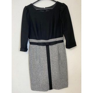 JUSGLITTY????ジャスグリッティバイカラーワンピース