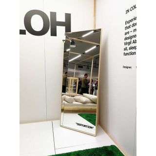 オフホワイト(OFF-WHITE)の【kedama様専用】ikea virgil abloh ミラー(スタンドミラー)