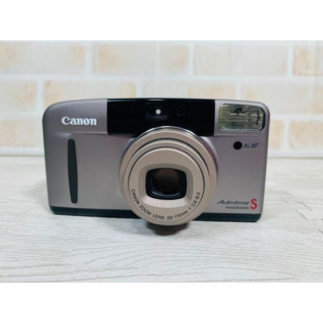 【美品】 Canon キャノン Autoboy S コンパクト カメラ スマホ/家電/カメラのカメラ(フィルムカメラ)の商品写真