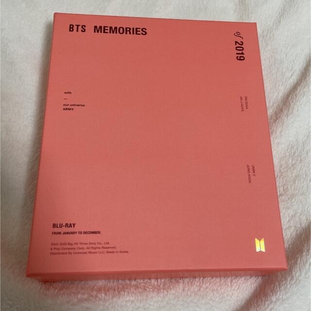 Bts memories 2019 DVD Suga トレカ 日本語字幕