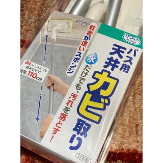 バス用 天井カビ取り 水だけでも汚れを落とす！ クリーナー 激落ちくん風(その他)