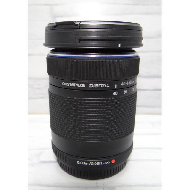 OLYMPUS(オリンパス)の【美品】OLYMPUS40-150mm R ⭐️スポーツやイベントに最適‼️ スマホ/家電/カメラのカメラ(レンズ(ズーム))の商品写真