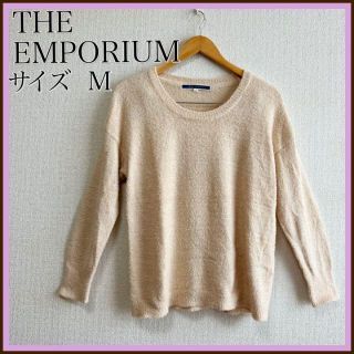 ジエンポリアム(THE EMPORIUM)の⭐️今の季節に⭐️THEEMPORIUM ジエンポリアム　薄手ニット　ピンク　春(ニット/セーター)