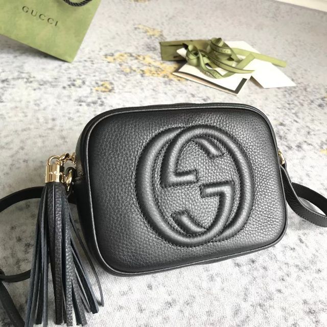 ギフト】 G - GUCCI ショルダーバッグ チェーンバッグ ポシェット 黒