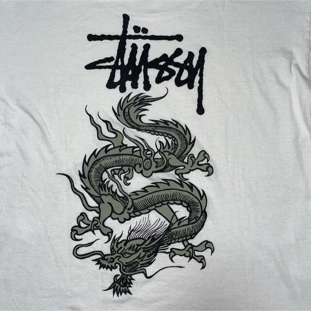 【希少】　OLD STUSSY 初代　ドラゴン　龍　90s　バックプリント