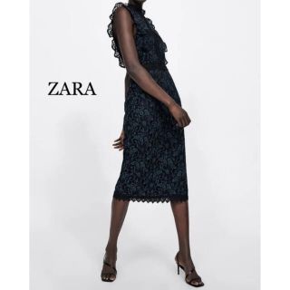 ザラ(ZARA)のザラ　総レース セミタイトロングワンピース(ロングワンピース/マキシワンピース)