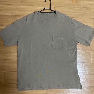 ジーユー(GU)のポケット付きビックシルエットTシャツ(Tシャツ/カットソー(半袖/袖なし))