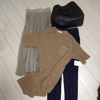 ミラオーウェン チェック セットアップ/コーデ(レディース)の通販 45点 