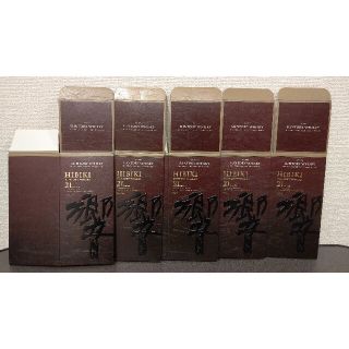 サントリー(サントリー)の響21年 5箱セット 化粧箱のみ 空箱 ９(ウイスキー)