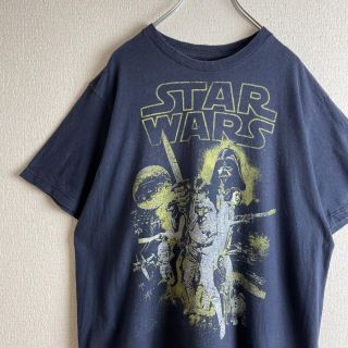 希少 メキシコ製 スターウォーズ ムービーT 映画T ビッグロゴ Tシャツ(Tシャツ/カットソー(半袖/袖なし))