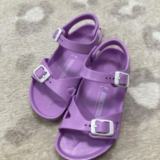 ビルケンシュトック(BIRKENSTOCK)のビルケン　サンダル　Rio EVA キッズ　18.5 （29(サンダル)