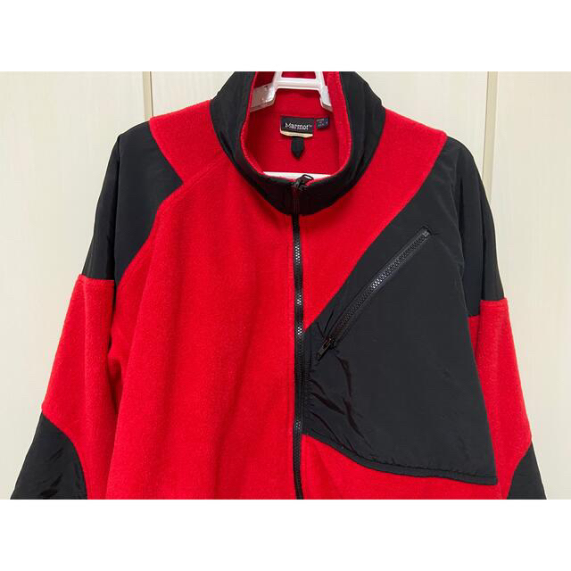 美品　marmot 90' fleece jacket　ブラック　M