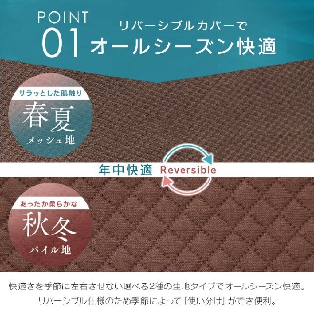 ♐高反発　三つ折り◼️シングルマットレス◼️厚10cm ◼️ネイビー硬さ255N インテリア/住まい/日用品のベッド/マットレス(マットレス)の商品写真