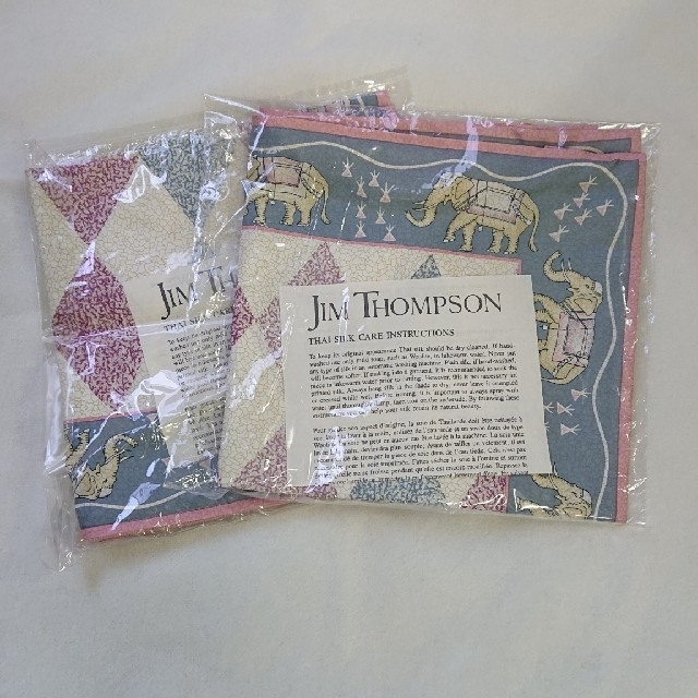 Jim Thompson ジムトンプソン シルク クッションカバー ２枚セット 新品未使用の通販 by himanashi's shop｜ ジムトンプソンならラクマ