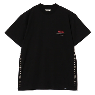トーガ(TOGA)のTOGA × VANS トーガ バンズ コラボTシャツ ブラック Sサイズ(Tシャツ(半袖/袖なし))