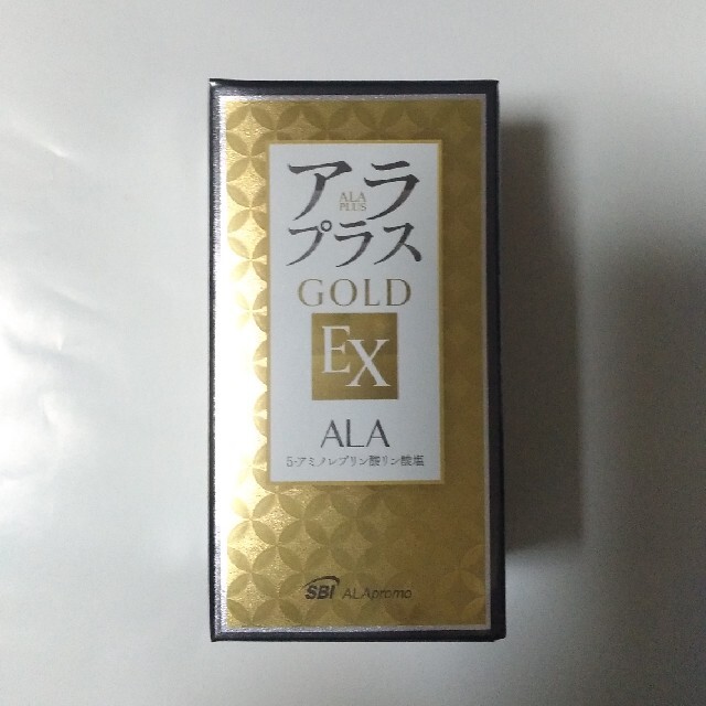 ALA(アラ)のアラプラス ゴールドEX 60錠　sbi 株主優待 食品/飲料/酒の健康食品(アミノ酸)の商品写真