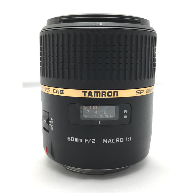 TAMRON(タムロン)のCanon用！TAMRON SP AF 60mm F2 Di II LD スマホ/家電/カメラのカメラ(レンズ(単焦点))の商品写真