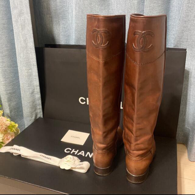 CHANEL ミドルブーツ 24cm | www.avredentor.com.br