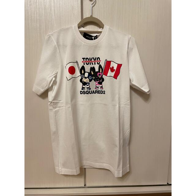 DSQUARED2(ディースクエアード)のディースクエアード　Tシャツ　日本限定　チロ　新品 レディースのトップス(Tシャツ(半袖/袖なし))の商品写真