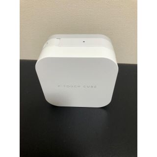 ブラザー(brother)のbrother P-TOUCH CUBE ラベルプリンター PT-P300BT(OA機器)