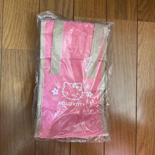 ハローキティ(ハローキティ)のハローキティコラボ洋服の青山⭐︎トートバッグ保冷❓⭐︎新品未使用(エコバッグ)