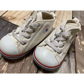 コンバース(CONVERSE)のコンバース　白　14cm(スニーカー)