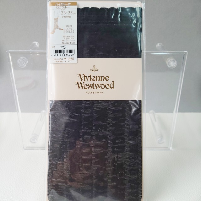 Vivienne Westwood(ヴィヴィアンウエストウッド)のWestwood ハイクルー丈 靴下ストッキング レディースのレッグウェア(タイツ/ストッキング)の商品写真