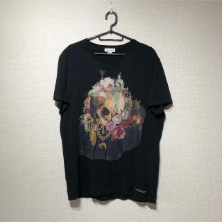 アレキサンダーマックイーン(Alexander McQueen)のAlexander Mcqueen アレキサンダーマックイーン Tシャツ 黒(Tシャツ/カットソー(半袖/袖なし))