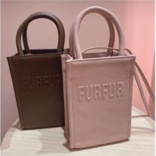 未使用　FURFUR ノベルティ ミニバッグ