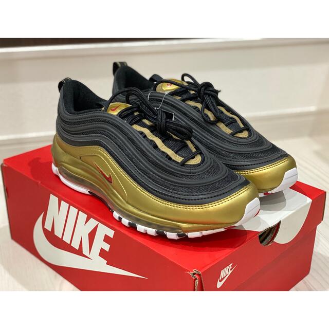 NIKE ナイキ AIR MAX 97 QS エア マックス クイックストライク オリンピックパック スニーカー ブラック系 27cm