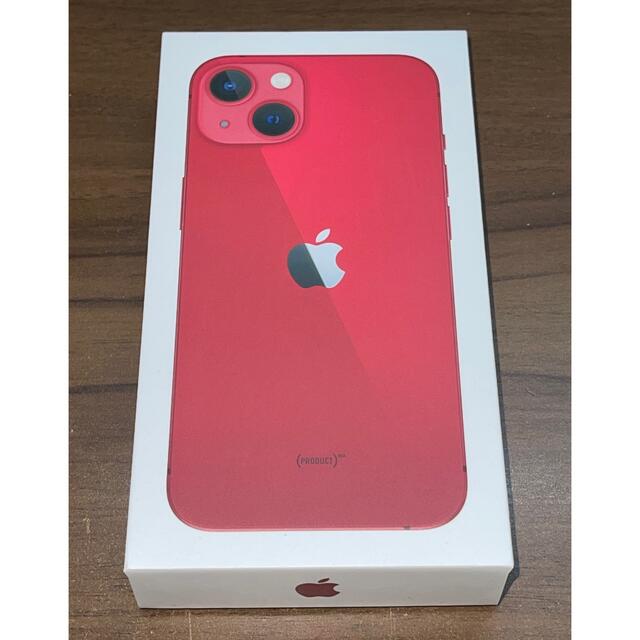 スマホ/家電/カメラApple iPhone 13 128GB (PRODUCT)RED 未使用