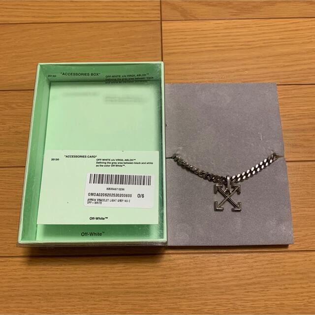 OFF-WHITE(オフホワイト)の19AW Off-White Arrow Bracelet メンズのアクセサリー(ブレスレット)の商品写真