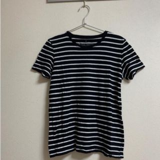 ムジルシリョウヒン(MUJI (無印良品))のかなちゃん様専用　無印良品　ボーダーTシャツ(Tシャツ(半袖/袖なし))