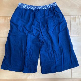 ユニクロ(UNIQLO)のユニクロ キッズ  Mサイズ　120cm 130cmリラコ ハーフパンツ(パンツ/スパッツ)