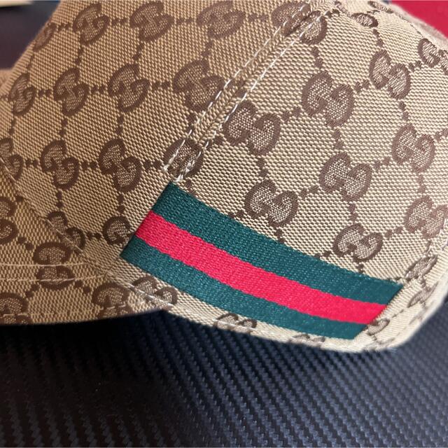 Gucci(グッチ)のGUCCIキャップ　美品 メンズの帽子(キャップ)の商品写真