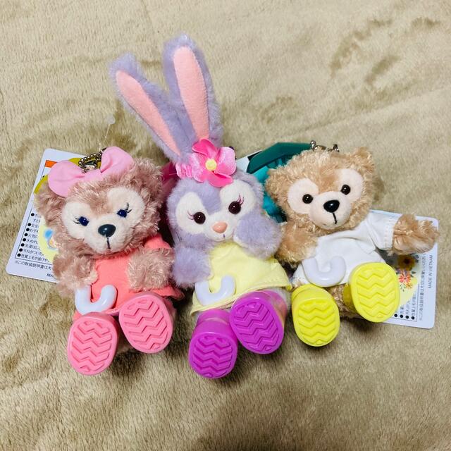 ダッフィー ステラルー シェリーメイ ぬいぐるみストラップ - ぬいぐるみ