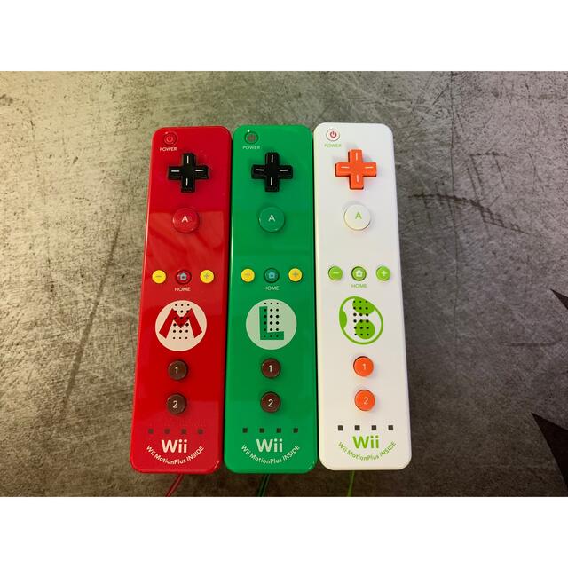 Nintendo Wii リモコンプラス マリオ・ルイージ・ヨッシー