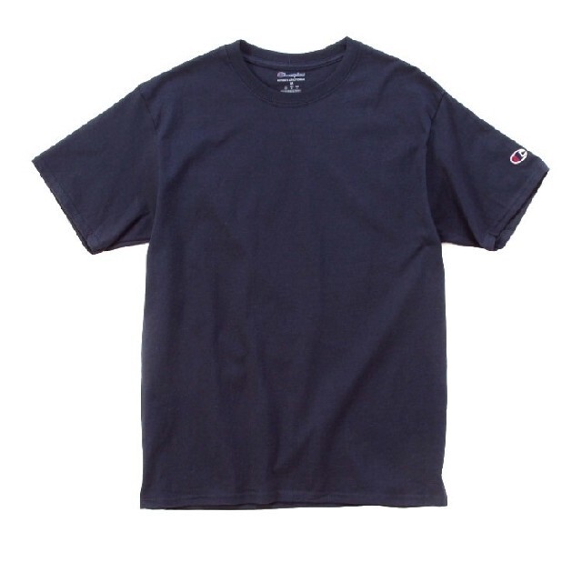 Champion(チャンピオン)の新品未使用 チャンピオン 無地 Tシャツ 白 黒 ネイビー 3枚セット Lサイズ メンズのトップス(Tシャツ/カットソー(半袖/袖なし))の商品写真