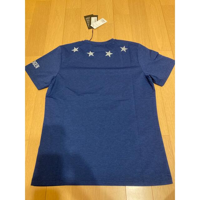 HYDROGEN(ハイドロゲン)の新品　ハイドロゲン　Tシャツ　T00121 BLUE Mサイズ メンズのトップス(Tシャツ/カットソー(半袖/袖なし))の商品写真