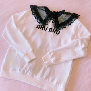 ミュウミュウ(miumiu)の♡miu miuトレーナー♡(シャツ/ブラウス(長袖/七分))