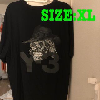 ワイスリー(Y-3)の【SIZE:XL】Y-3 スカルT(Tシャツ/カットソー(半袖/袖なし))