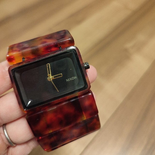 NIXON(ニクソン)のNIXON　べっこう　腕時計 レディースのファッション小物(腕時計)の商品写真