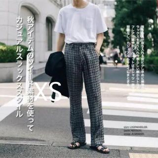 ニードルス(Needles)のNeedles Basic Trouser fancy tweed(スラックス)