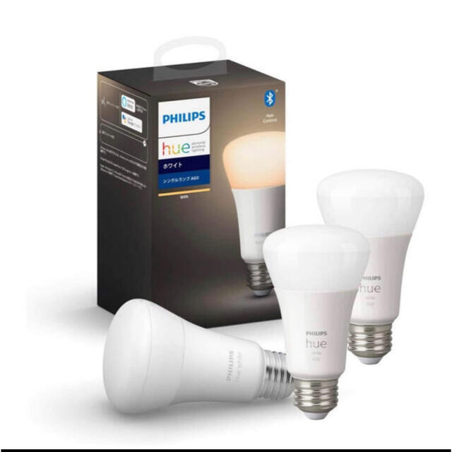 PHILIPS(フィリップス)のPhilips スマート電球 LED E26 電球色  60W 正規品 3個入 インテリア/住まい/日用品のライト/照明/LED(蛍光灯/電球)の商品写真