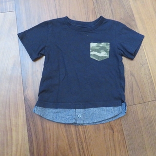 ニシマツヤ(西松屋)のキッズ Tシャツ100(迷彩ポケット)(Tシャツ/カットソー)